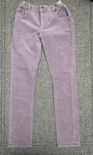 PEEK Girls Lavender Purple AUDREY Cord Stretch Pants  Size 14 NWT