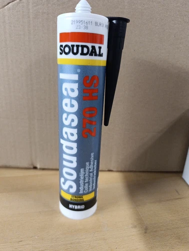 Soudal Soudaseal 270HS Schwarz      12x290 ml Montagekleber  MHD 11/2024