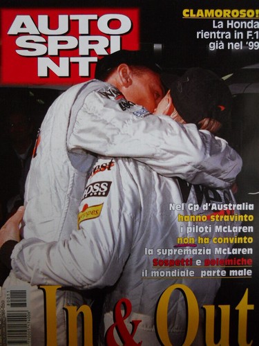 Autosprint Nr.11 1998 Hakkinen David Coulthard - Test BMW Neu 3er [P16]