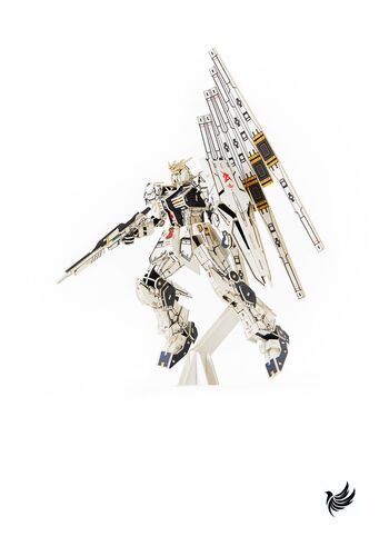 Azone si-gu-mi PRO RX-93 ν Gundam Mobile Suit Paper 3D Puzzle DIY