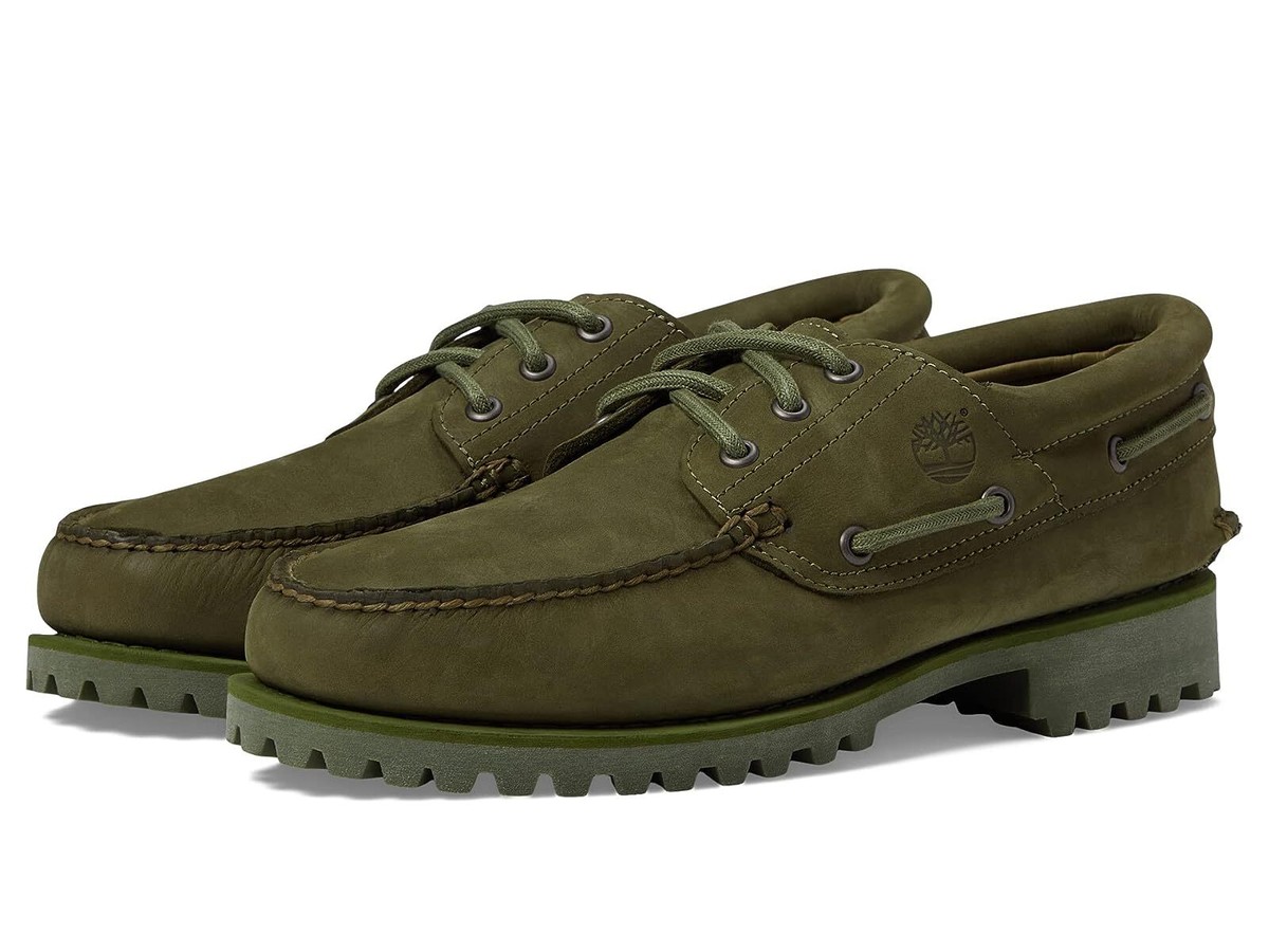 Man's Boat Shoes Timberland Authentics 3 Eye Classic Lug | eBay