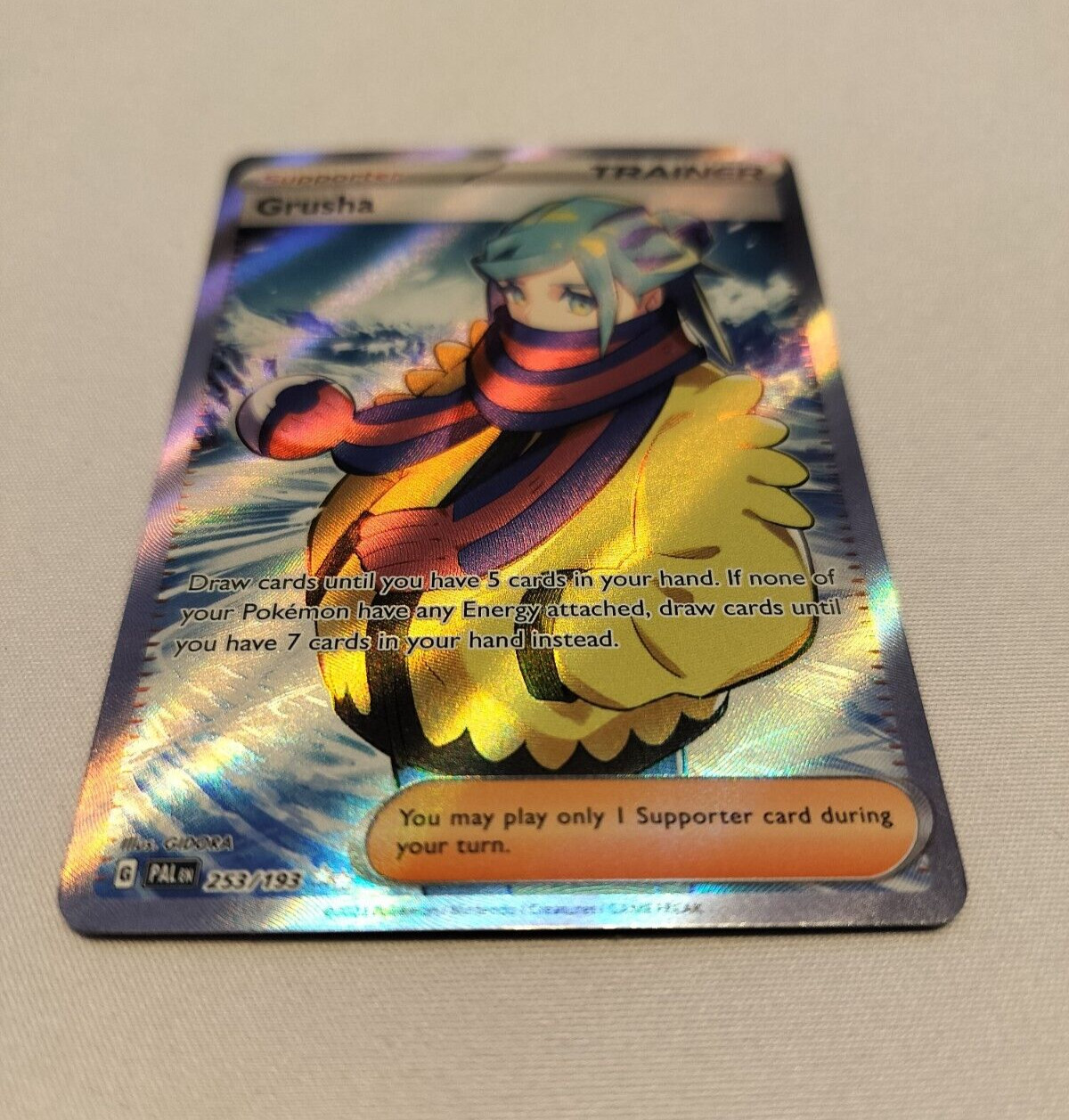 Pokémon TCG Grusha Scarlet & Violet - Paldea Evolved 253/193 Holo Ultra Rare NM