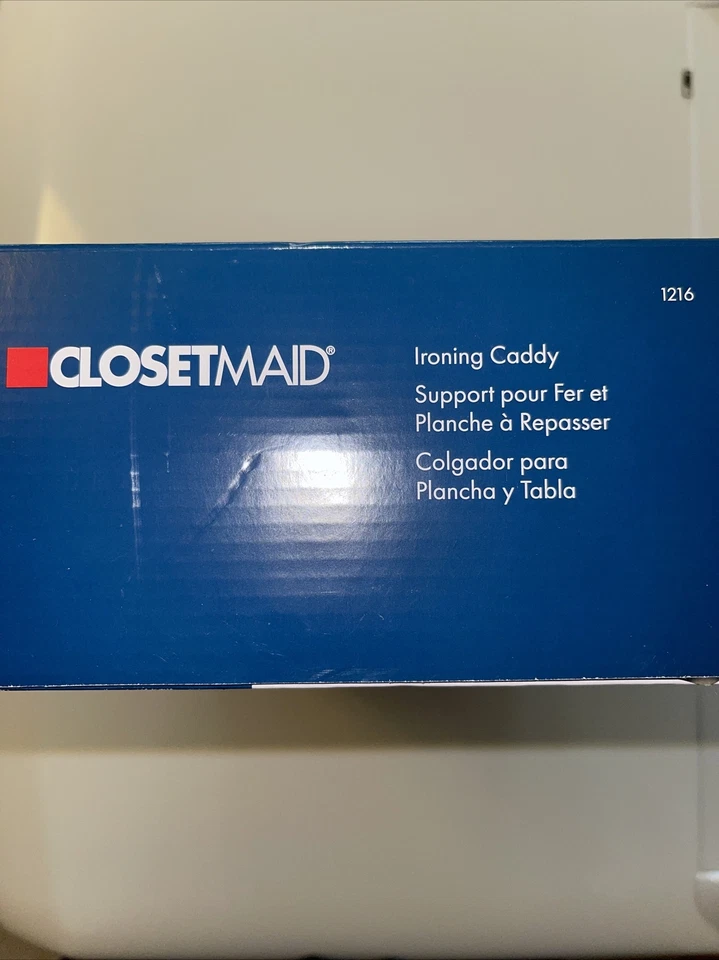 Closet Maid Over The Door Iron Caddy Ironing Board Holder Hanger Wall Mount - Image 4 of 4
