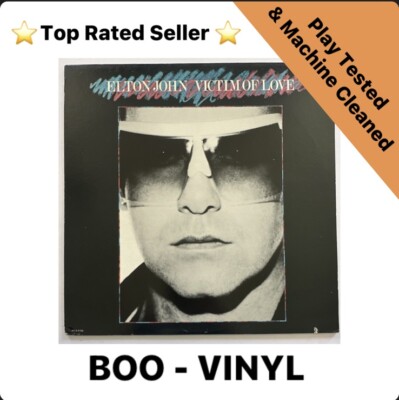 Elton John- Victim of Love Vinyl Lp Record US Issue MCA 5104 Ex / Vg+ Condition