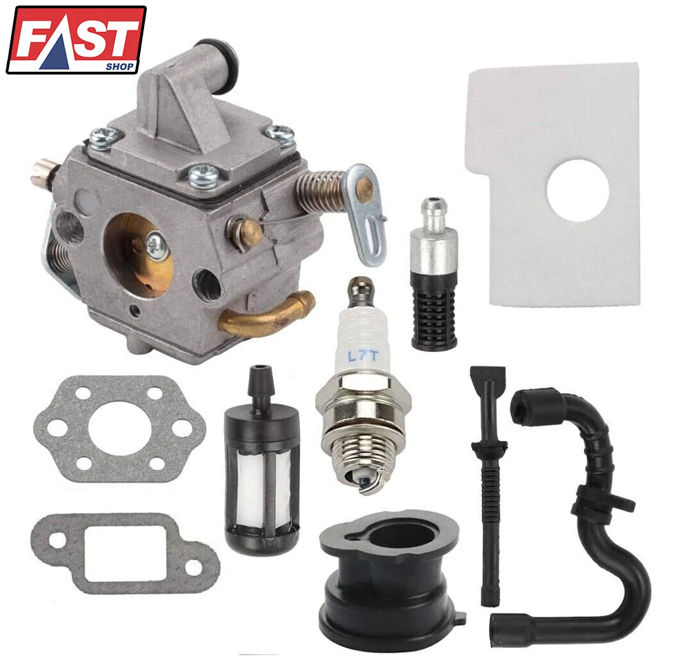 PROLINE Carburetor For Stihl 017 018 MS170 MS180 Chainsaw – Replaces 1130 120 0608, C1Q-S152, 38-1028