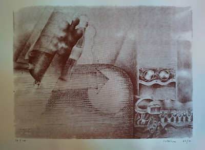 Ben Willikens, Blatt 1 aus ''7 Seiten aus einem Traumbuch''. Handsigniert, 68/100 
