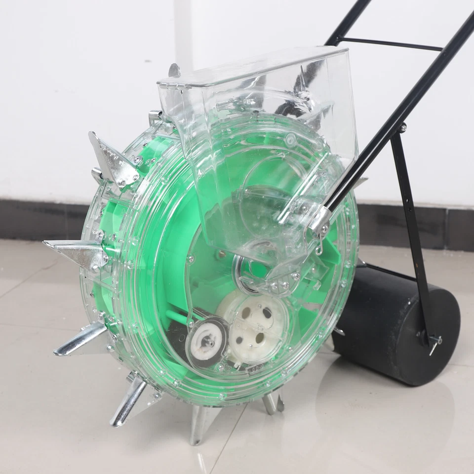 Precision Sowing Hand Push Seeder Corn, Soybeans Planter and Fertilizer Machine - Image 4 of 4