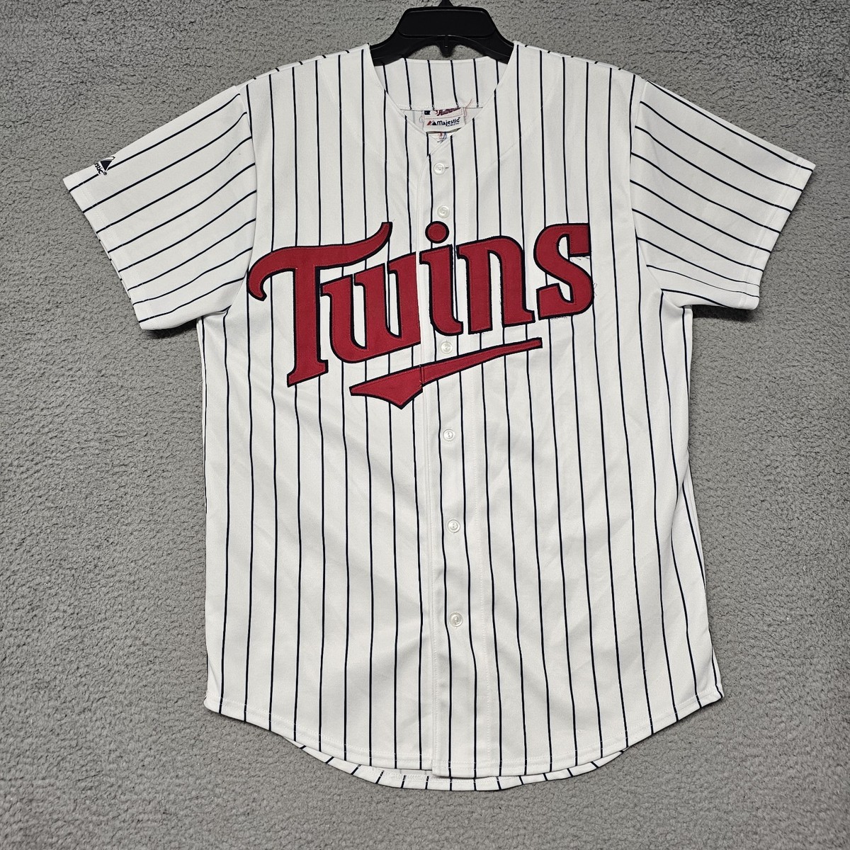 Vintage Joe Mauer Minnesota Twins Jersey Mens Medium Majestic