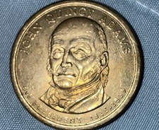 John Quincy Adams Presidential Dollar Coin 1825-1829