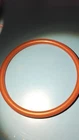 Orange Bakelite Bangle Bracelet Vintage Jewelry Retro Mid Century Modern #14