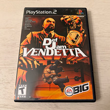 EA SPORTS BIG Def Jam Vendetta PS2 Fighting Game w/ Case Manual NTSC-U/C