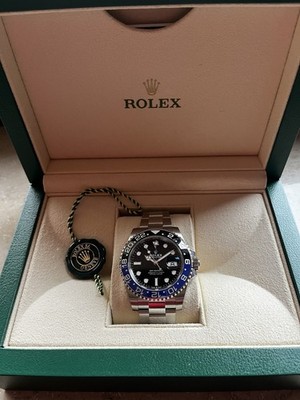 Rolex GMT-Master II ''Batman'' 40 Automatik NEU 126710BLNR Original Papiere + Box