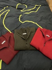 Maglioni STONE ISLAND  - Tg. XL - Colori: Bordo‘ - Verde - Rosso.