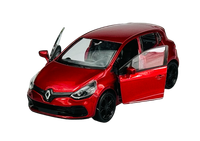 Welly Renault Clio Rs Rot 1:34 Die Cast Metal Model New In Box 43672