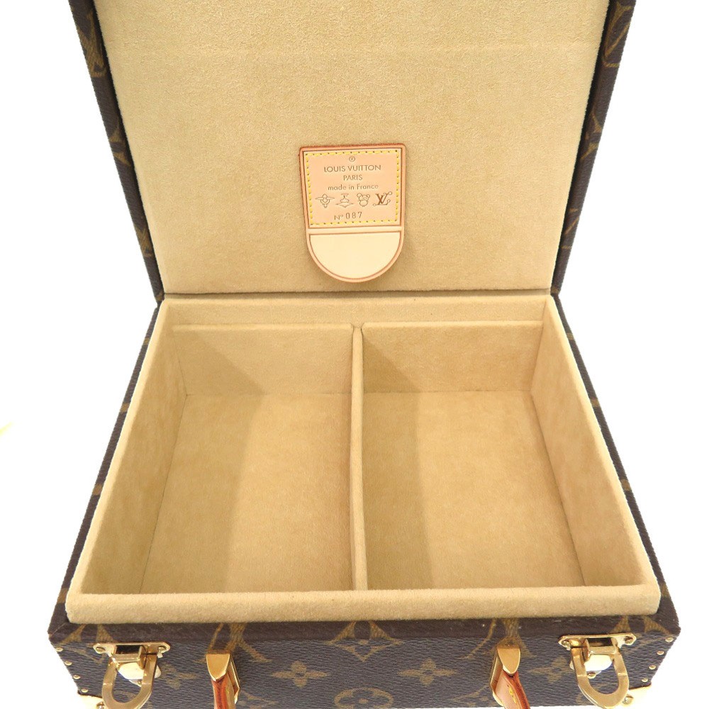 LOUIS VUITTON Monogram Flower Hatman Jewelry Box Murakami Takashi Bag 1144-1 image 7