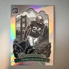 2025 Panini Donruss Optic Downtown Legends Prizm Charles Woodson Raiders #1
