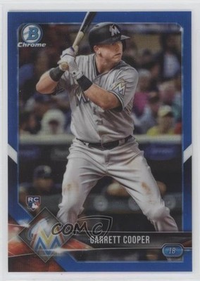 2018 Bowman Chrome Blue Refractor 115/150 Garrett Cooper #54 Rookie RC 0v7h