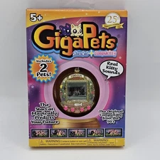 GigaPets StarCat And CompuKitty Virtual Pet NEW In Box Retro 25th Anniversary
