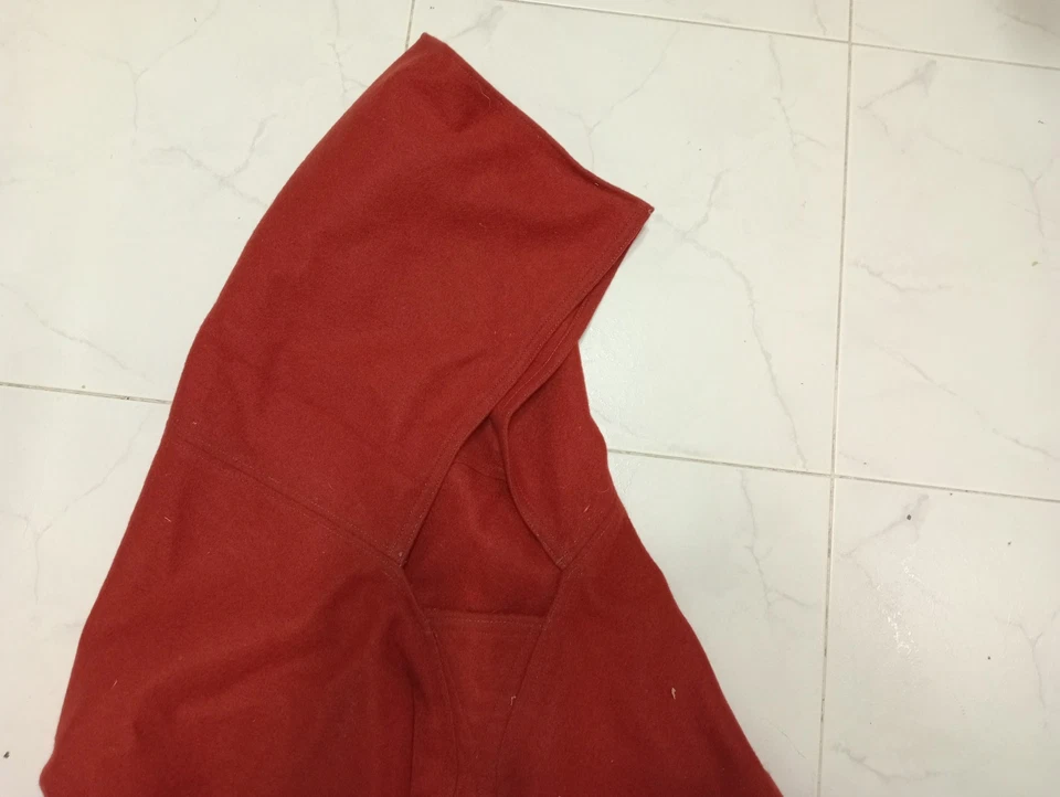 BURNOUS ROUGE TROUPE OU SOUS-OFFICIER DES SPAHIS ÉPOQUE INDOCHINE ALGÉRIE TBE - Photo 2/4