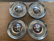 1954 54 Pontiac Bonneville Chief Hubcap Rim Wheel Cover Hub Cap 15 Oem Used Set
