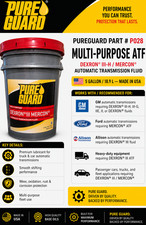 Pureguard Multi Purpose Transmission Fluid Dexiiih Mercon Atf Fluid 5 Gallon Pureguard Multi Purpose Transmission Fluid Dexiiih Mercon Atf Fluid 5 Gallon