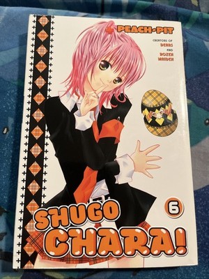 Shugo Chara! Volume 6 Manga by Peach-Pit (2009, Trade Paperback) English OOP