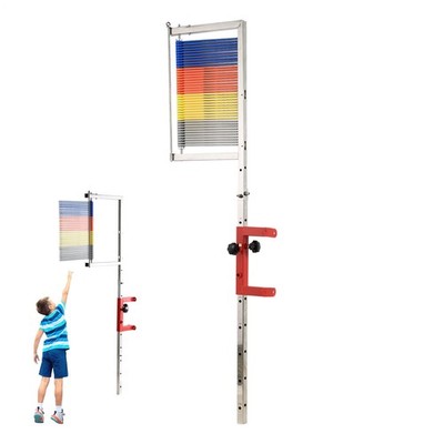 Adjustable 47in-137in Vertical Jump Measurement Tool, Wall-mounted Jump Trainer