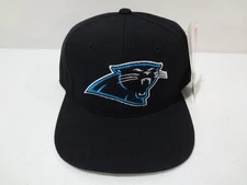 VTG NFL Carolina Panthers LOGO Snapback Hat American Needle NEW NWT Wool Blend