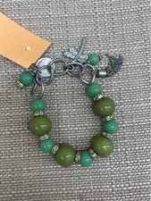 Green Beaded Bracelet