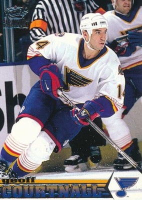 1998-99 Paramount SILVER #201 GEOFF COURTNALL - St. Louis Blues