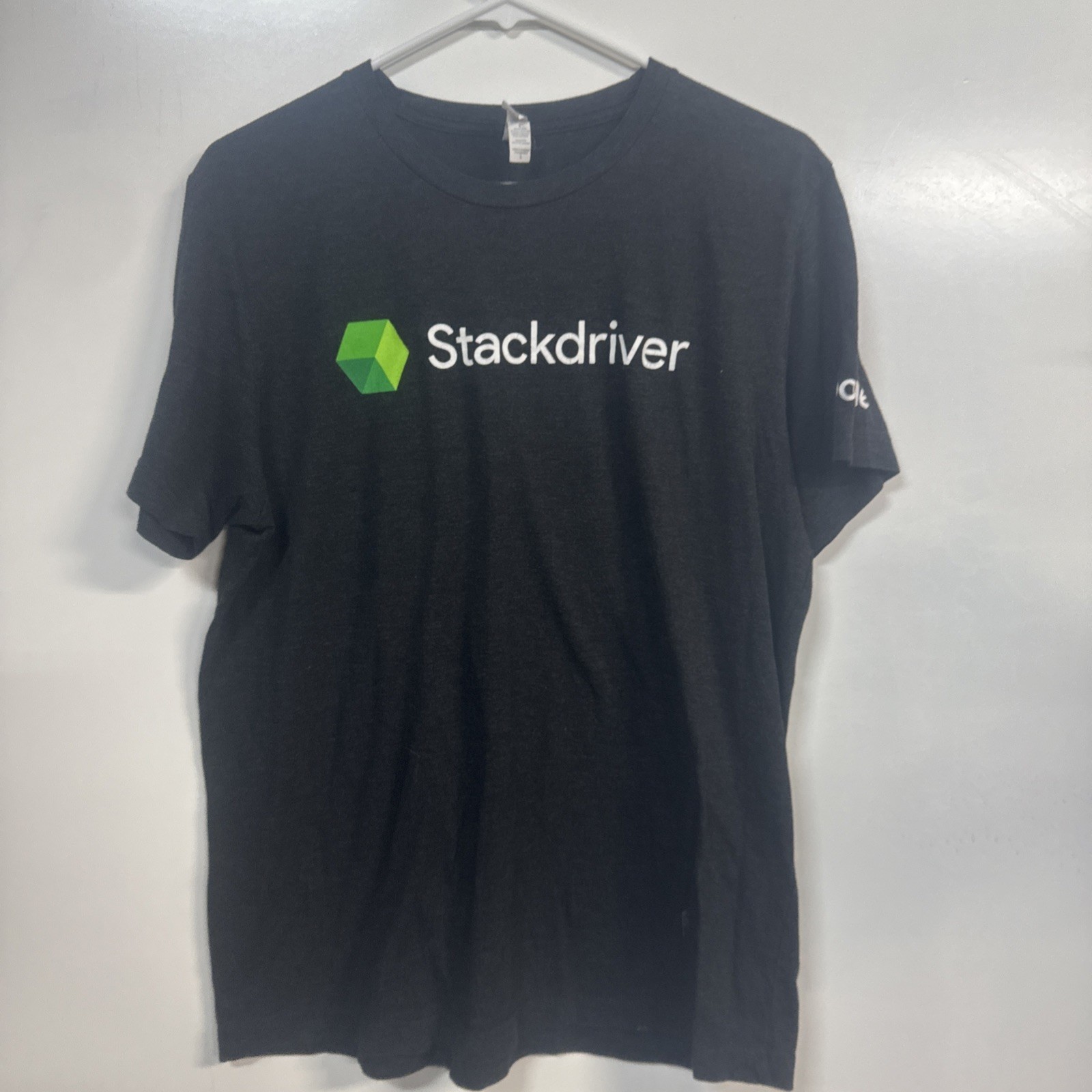 Google Stackdriver Shirt Large Black Short Sleeve… - image 1