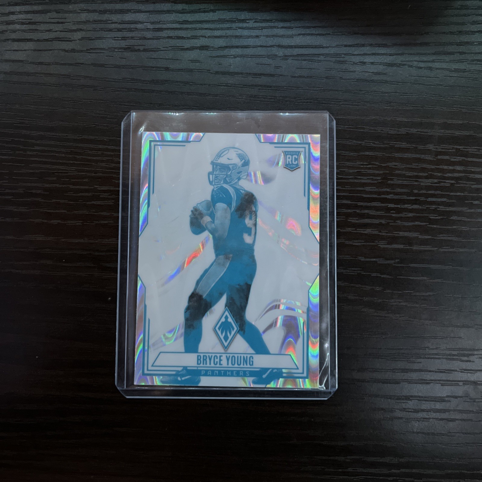 2023 Panini Phoenix Bryce Young #CON-2 Contours Silver Seismic (RC)