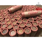 50 Unsearched Wheat Pennies Shotgun Roll - Circulated Good Quality & Mixed