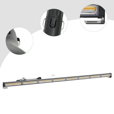 Hazard Warning Light Bar Traffic Advisor Strobe Emergency Warning Lamp Strip