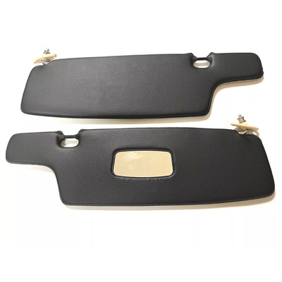 Set Black Beige Sun Visors Fits BMW E21 2002 1975 83 Pair