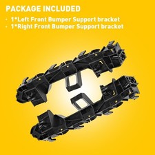NEW Bumper Bracket For Set Honda 2013-2017 Accord Front Plastic 2Pcs Accessories