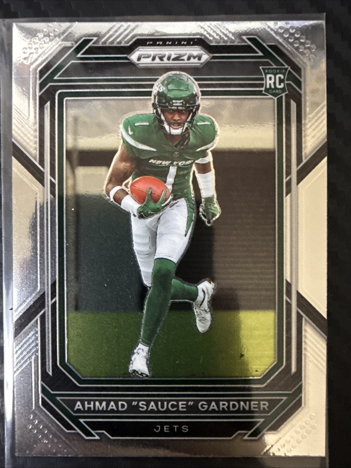 2022 Panini Prizm #341 Ahmad "Sauce" Gardner RC Rookie Jets Colts