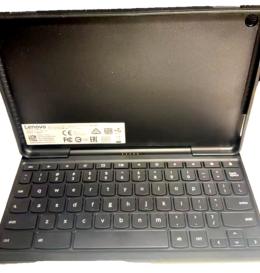 Lenovo 10e Chromebook Tablet Keyboard Folio Case GX21D62855 4Y40Z42929 New Other Foto 3 de 4