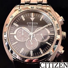 CITIZEN About 100 000 Yen / Citizen / Men's Watch / Chronograph / High Class Fro