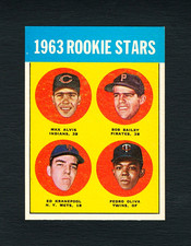 1963 Topps #228 Tony Oliva Rookie Card - Near Mint Condition - Well centered!. rookie card picture