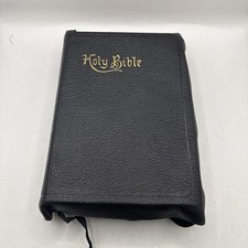 The Holy Bible Douay Version John Murphy Company Genuine Leather