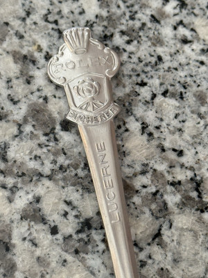 ROLEX Lucerne Bucherer of Switzerland Collectible Baby .100 Silver