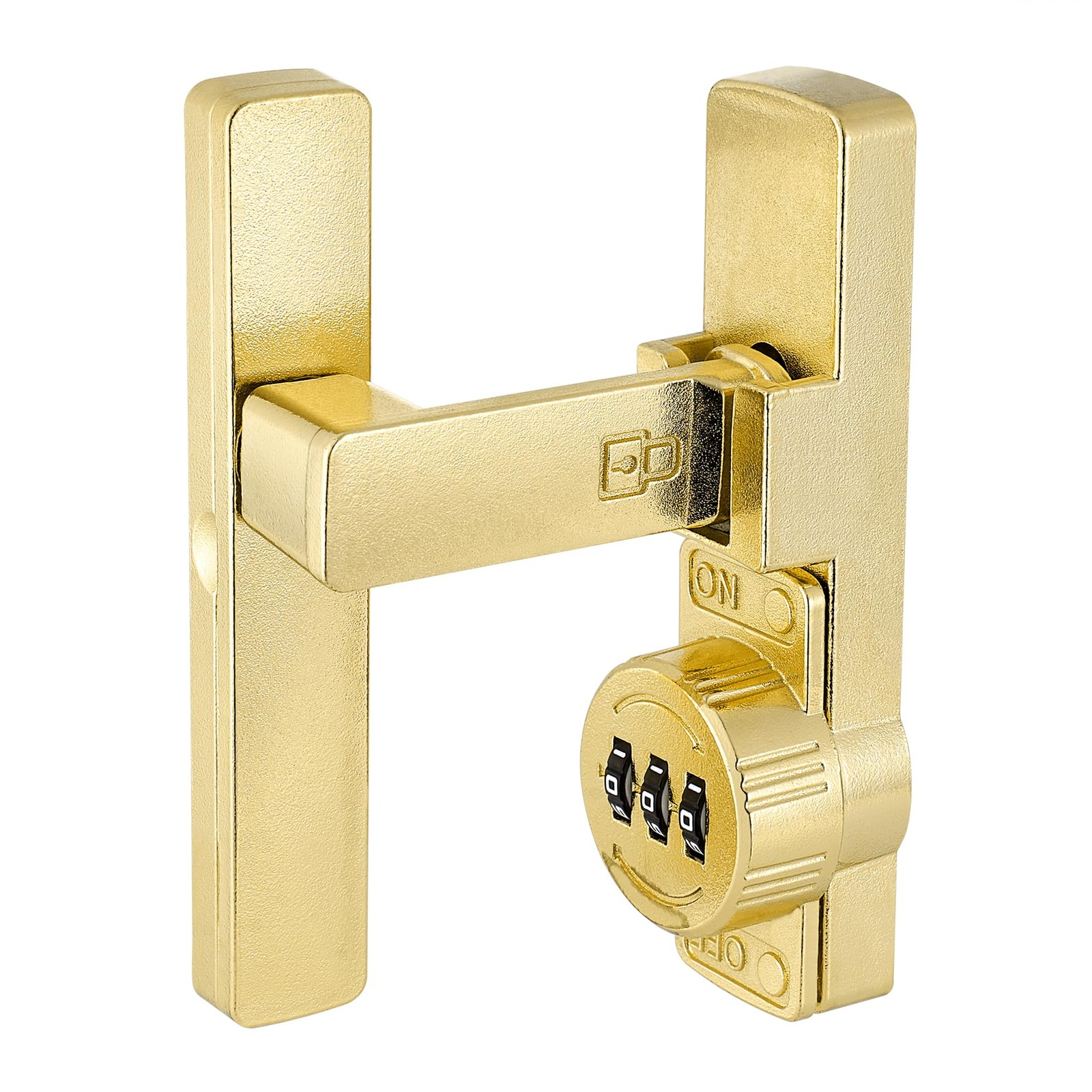 90 Degree Flip Latch Lock with Combination Lock for Barn Gate Garage Shed