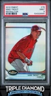 2012 Topps Finest #78 Mike Trout Refractor LA Angels PSA 9 Mint AD395