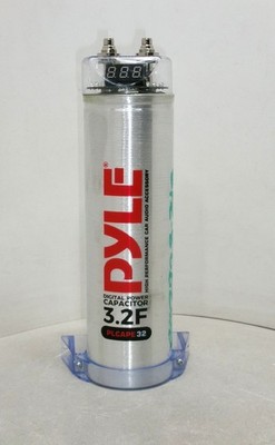 Pyle Car Audio Digital Power Capacitor 3.2F Plcape32