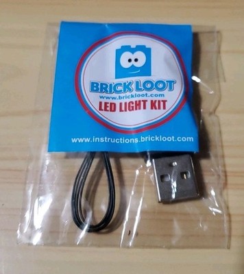 Brick Loot USB Power Cable Connector For LEGO LED Light Kits New In Package