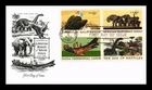 DR JIM STAMPS US COVER MUSEUM OF NATURAL HISTORY FDC SETENANT ARTMASTER