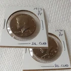 1973-S 1974-S Kennedy Half Dollars - 2-Coin Lot - Silver Clad Proof - 40% Silver