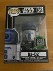 NEW FUNKO POP! R2-D2 #31 STAR WARS 3000 PC DIAMOND GALACTIC CON *SHIPS NOW*!!