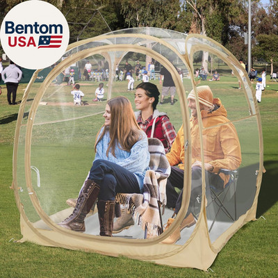 Eighteentek  Pop up Weather Pod, Sport Pod with Attached Floor, 360° Clear View,